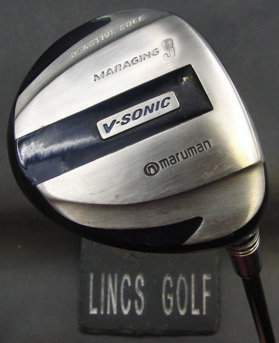 Maruman V-Sonic Maraging 3 Wood Stiff Graphite Shaft Maruman Grip Maruman V-Sonic Maraging 3 Wood Stiff Graphite Shaft Maruman Grip