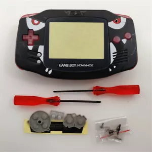 Bulbasur Shell Case Housing for Game Boy Advance GBA - Black - Picture 1 of 8