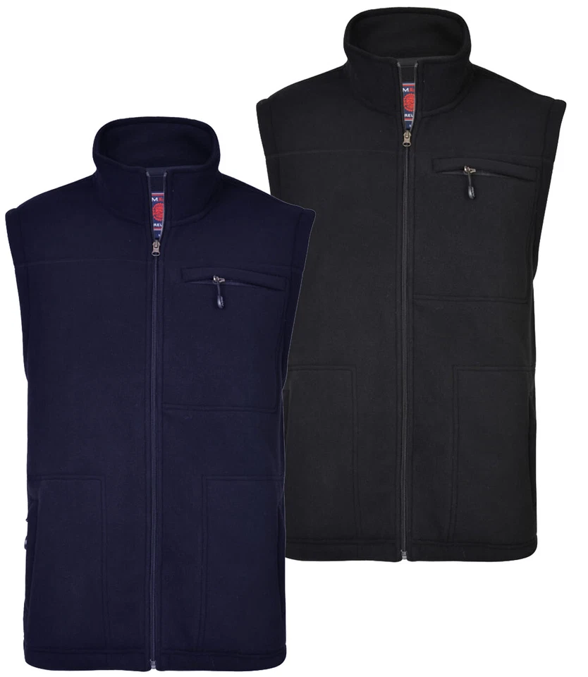  Chaleco calentador de cuerpo de lana unido para hombre caza tiro grande talla 2-8XL Foto 1 de 1