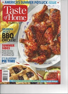 TASTE OF HOME Magazine Summer 2017 BBQ Chicken Summer Sides Pies - Imagen 1 de 1