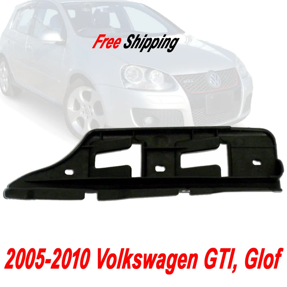 For 2005-2010 Volkswagen GTI, Golf Front Left Side Bumper Mounting Bracket Steel Foto 1 de 4