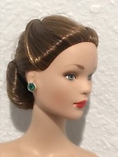 New Rhinestone green Earring for Tonner Barbie Fashion royalty Dolls