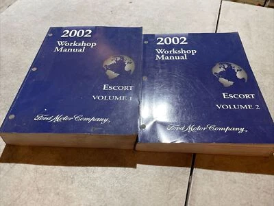 Ford Escort 2002 manual de reparación de servicio OEM Foto 1 de 4