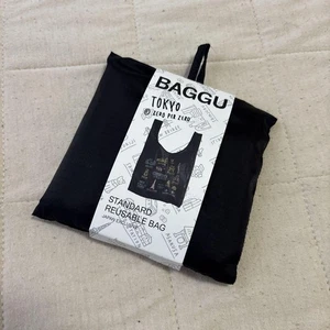 BAGGU Standard Tokyo Map Black Japanese Limited Edition Used - Picture 1 of 4
