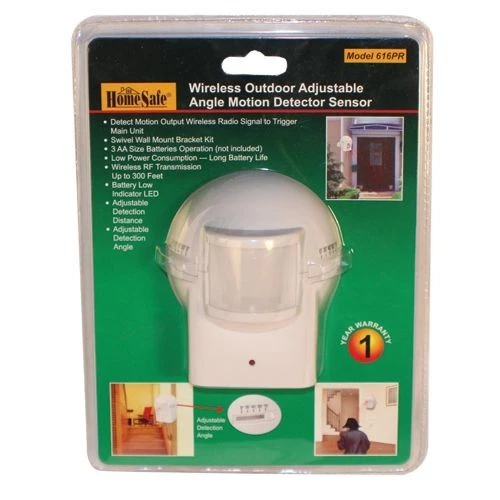 Wireless Driveway Alarm Infrared Motion Sensor Home Garage Alert Security System - Image 1 of 1