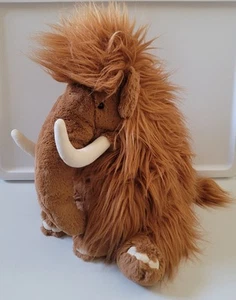Jellycat London Woolly Mammoth Large Plush 15” Maximus Brown Elephant  - Picture 1 of 8