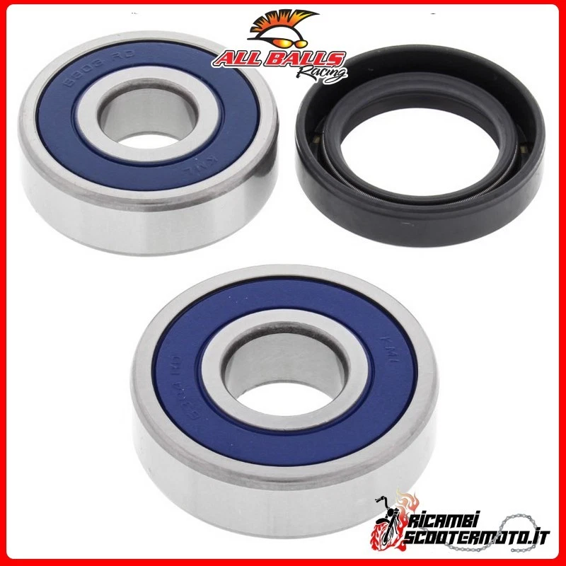 KIT DE ROULEMENT DE ROUE AVANT All Balls Honda CJ360T 1976-1977 25-1335#66 Foto 1 de 1