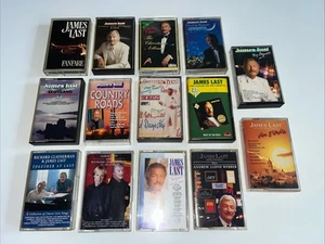 James Last Cassettes X14 Various Recordings See Photos For Titles Assorted Tapes - Imagen 1 de 18