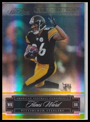 2007 Playoff Prestige #115 Hines Ward Pittsburgh Steelers Xtra Points - Image 1 of 2