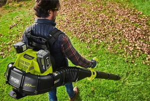 Ryobi RY36BPXB-0 36 V MAX POWER Brushless Akku-Laubgebläse,  277 km/h - Bild 1 von 22