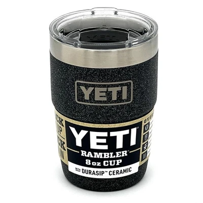 Taza apilable YETI 8 oz - Forrada de cerámica - Piedra negra - Edición limitada - Nueva Foto 1 de 4