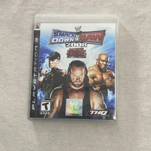 WWE SmackDown vs. Raw 2009 (Sony PlayStation 3, 2008) PS3 CIB EUC - Bild 1 von 4