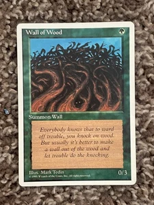 Wall of Wood Fourth Edition MTG Common - Picture 1 of 2