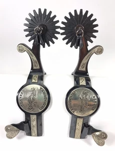 Colorado Saddlery Boot Spurs Riding Dressage Single Mount Jingle Bobs 11842-RR - Picture 1 of 12