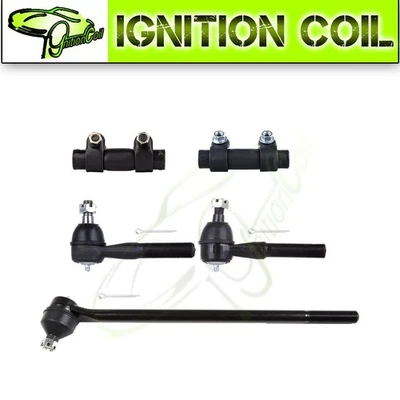Both 5 x Front Inner Outer Tie Rod End Suspension Kit For 1980-1996 FORD BRONCO Foto 1 de 4