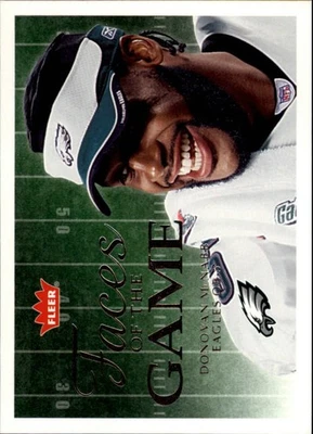 2006 Fleer Faces of the Game #FGDM Donovan McNabb - NM-MT - Image 1 of 2