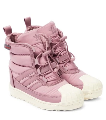 Adidas Superstar 360 Bota Zapatos para Niños Pequeños Talla 5K - Nuevos - Primaloft Lila Foto 1 de 4