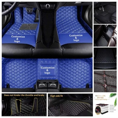 Fit For MG Auto Rug Car Floor Mat Trunk Carpet Cargo Liner Waterproof PU Custom Foto 1 de 4
