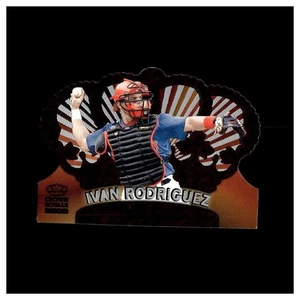 2000 Pacific Crown Royale Red 140 Ivan Rodriguez Texas Rangers card - Picture 1 of 2