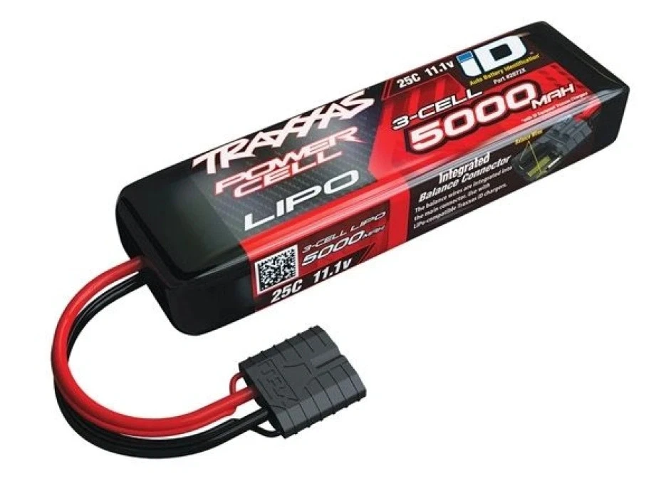 Traxxas TRX2872X  LiPo Akku 5000mAh 11,1V 3-Zellen 25C iD-Stecker - Bild 1 von 1
