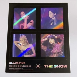 BLACKPINK The Show Cd Sticker with Optional Coin Case Jisoo Jennie Lisa Rose - Picture 1 of 1