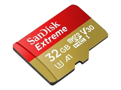 SanDisk Extreme 32 GB MicroSDHC Classe 10 UHS-I 100 MB/s 60 SDSQXAF-032G-GN6AA - Immagine 1 di 2