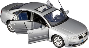 2004 Audi A8 Silver 1/18 Diecast Model Car - Picture 1 of 4
