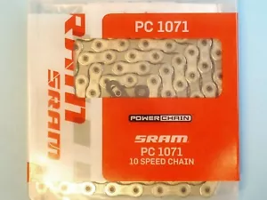 Cadena de 10 velocidades Sram PC 1071 - bicicleta NOS - Imagen 1 de 2