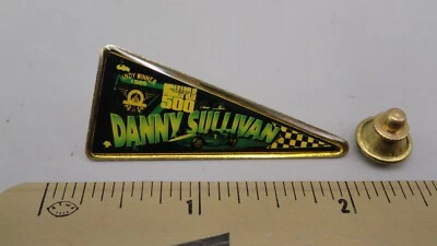 Vintage Wincraft Danny Sullivan Indianapolis 500 Winner Pennant Hat Lapel Pin - Image 1 of 4