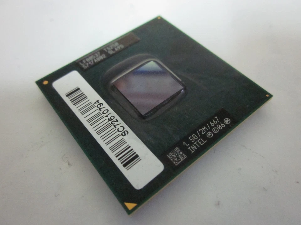 Procesador CPU SLA9S Intel Core 2 Duo T5250 1.5GHz 667MHz 2MB Socket P - Imagen 1 de 1