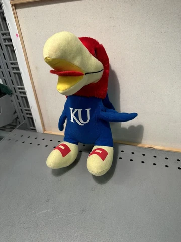 Kansas Jayhawks Mascot Team Heads 10” Plush Cover