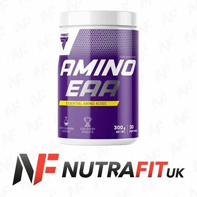 TREC NUTRITION AMINO EAA essential amino acids taurine vit B6 BCAA 300g