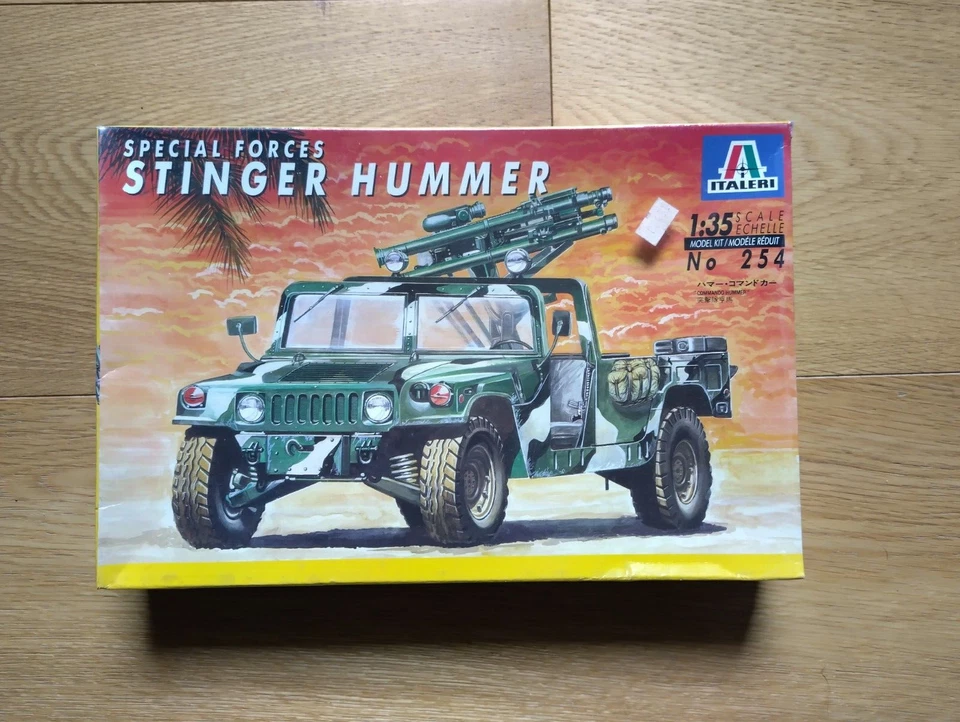 Special Forces STINGER HUMMER n 254 Scala 1:35 - Italieri NUOVO (Leggi) - Immagine 1 di 4