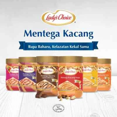 LADY'S CHOICE MANTEQUILLA DE MANÍ (UVA/CHOCOLATE) 500G/530G - ENVÍO GRATUITO Foto 1 de 4