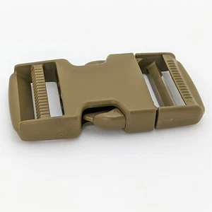 1.5” inch(38mm) Quick Side Release Buckle/Dual-Side Adjust-Coyote Brown- US Made - Picture 1 of 12