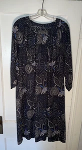 Gudrun Sjoden Krita Webkleid Bio Baumwolle Schwarz Neu ohne Etikett Gr. M. d118 - Bild 1 von 14