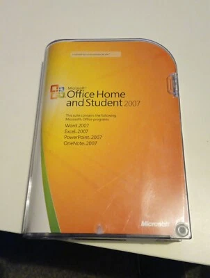 Microsoft Office Home and Student 2007 Produkt Key Word Excel PowerPoint OneNote - Bild 1 von 3