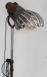 Stehlampe Vintage Industrial Trockenhaube LED Retro - Bild 1 von 10