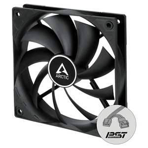 Arctic F12 PWM PST CO Black 120mm PC Case Fan Rev.4 1350 RPM 53 CFM 12V 4-Pin - Picture 1 of 6