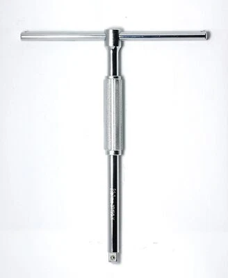 New Yamashita Coken 3/8 9.5mm SQ. T-Type Slide Spin Handle 3715SLK from Japan - Image 1 of 4