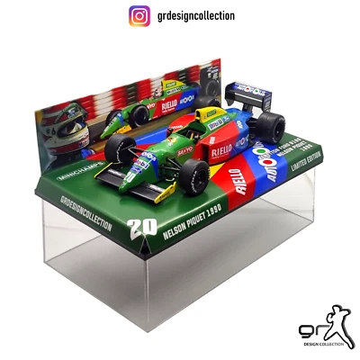 Nelson Piquet - Benetton B190 - F1 1990 GP / Altaya - IXO / 1:43 - Immagine 1 di 4