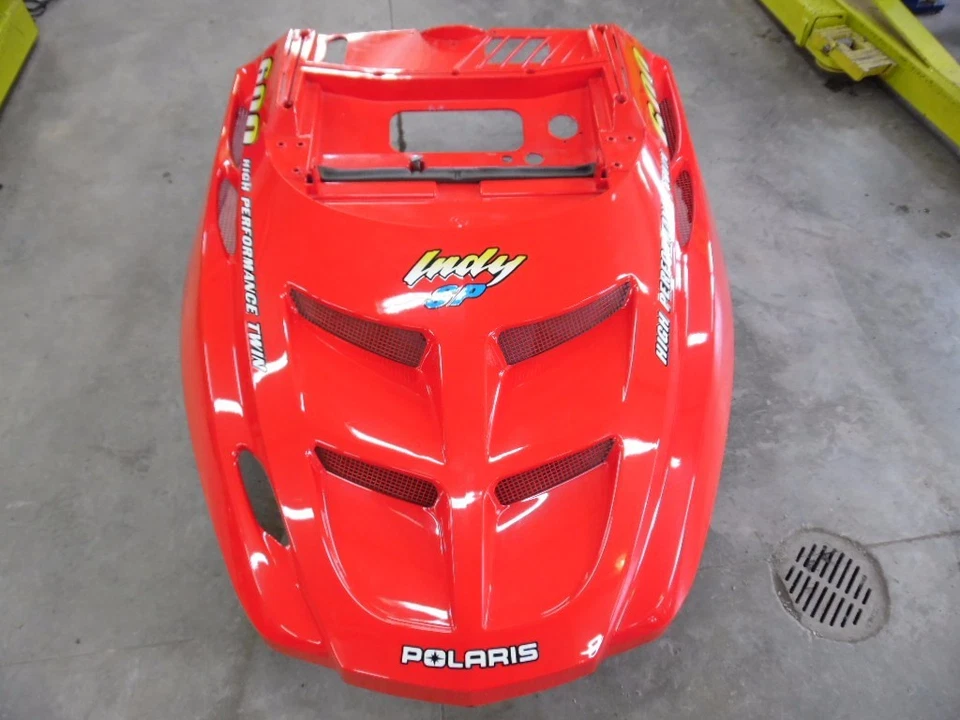 POLARIS INDY XC SP 600 GEN 2 1999 99 XCSP XC600 ROJO CAPÓ PERSONALIZADO 440/700/800 XCR Foto 1 de 4