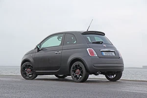 FIAT 500 GOMA NEGRA REPUESTO AM/FM ANTENA AÉREA TECHO MÁSTIL - Imagen 1 de 4