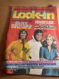 1980 LOOK-IN Magazine October 18 Cliff Richard, Keith Bertschin Alan & Joan Root - Picture 1 of 2