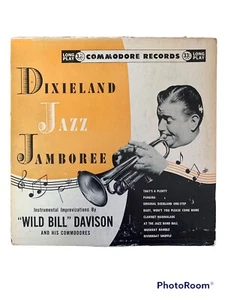 Wild Bill Davidson Jazz Jamboree 1950 10" Mono LP VG+ - Picture 1 of 3