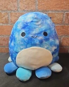 Kellytoy Original Squishmallows Mauricio the OCTOPUS 8" Plush Blue Tie Die  - Picture 1 of 5