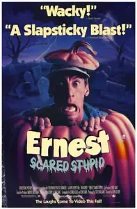 ERNEST SCARED STUPID Movie POSTER 27 x 40 Jim Varney, Eartha Kitt, A - Picture 1 of 1