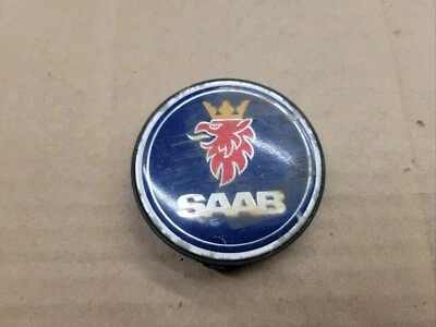 萨博原始设备制造商 1999 - 2005 年 9 - 3 9 - 5 2.5 英寸蓝色塑料中心盖防尘轮毂盖 5236294 — 第 1/2 张图片