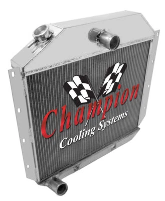 Rel Champion 3 Row Radiator for 1951 - 1957 International Harvester Truck Foto 1 de 4