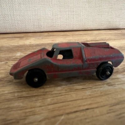 Vintage Tootsie Toy Red Fiat Abarth Diecast Car - Image 1 of 4